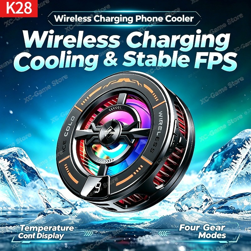 Gaming Accessories For Mobile - Магнитный полупроводниковый охладитель для телефона K28