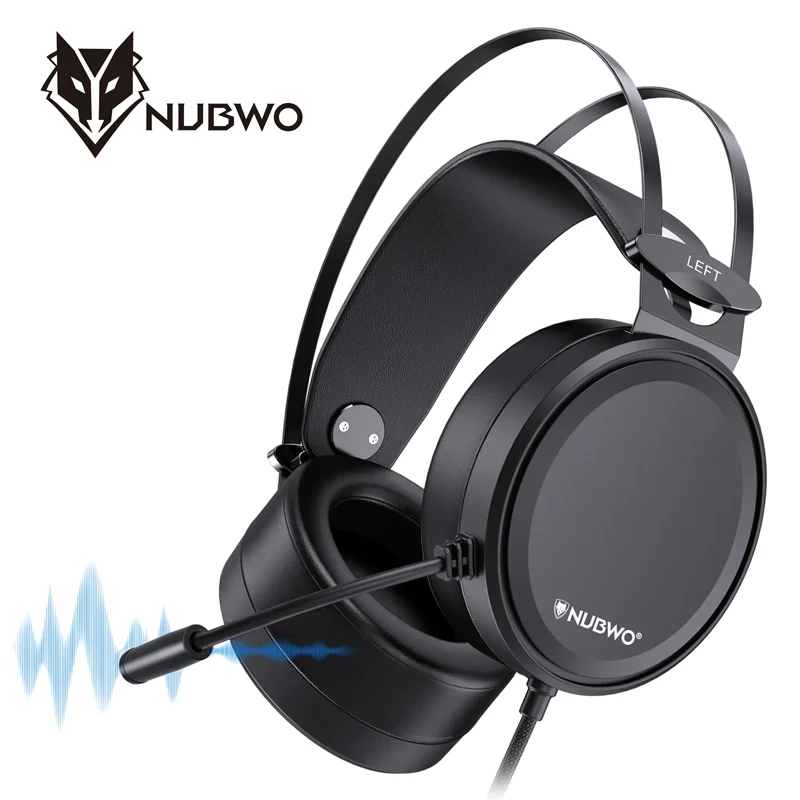 Venom Gaming Accessories - Проводные игровые наушники NUBWO с микрофоном