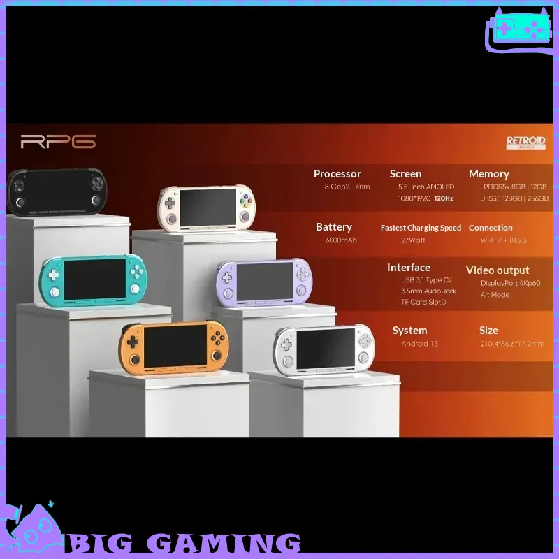 Gaming Controllers Xbox Accessories - Игровая консоль Retroid Pocket G2 с