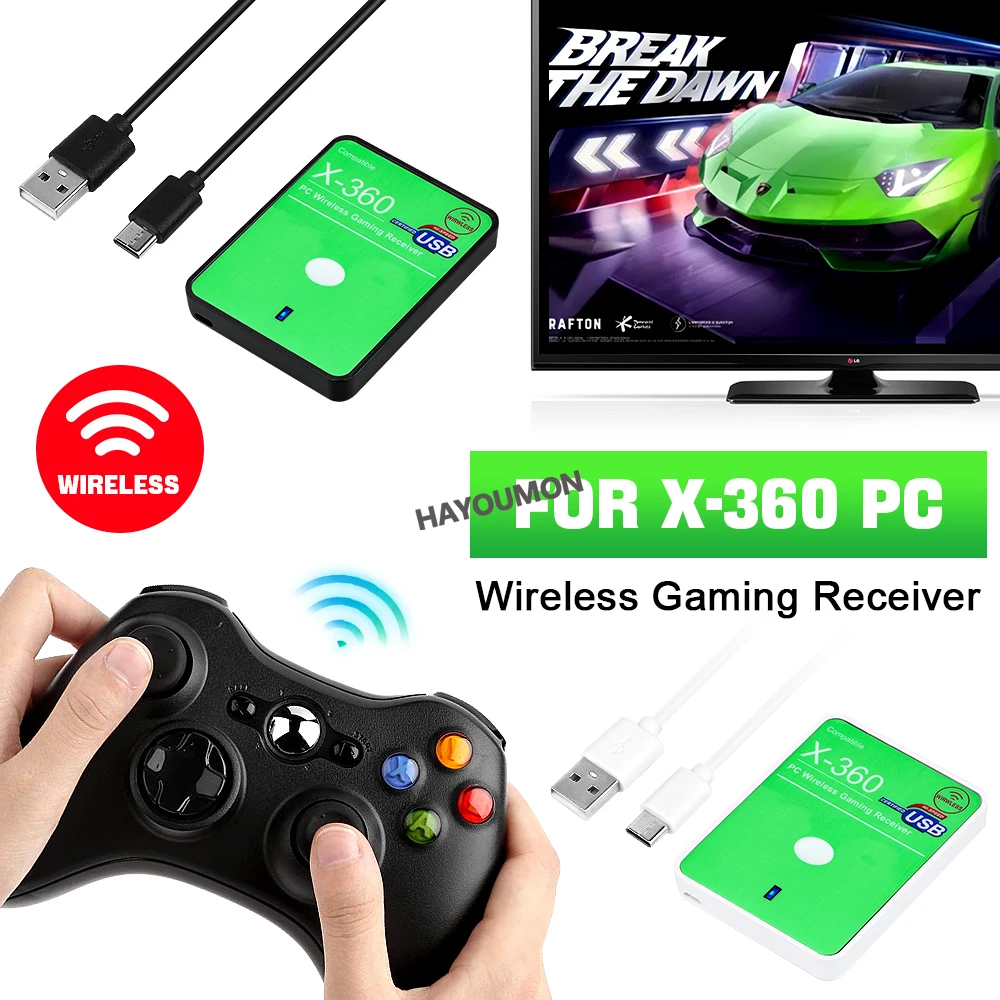 Gaming Controllers Xbox Accessories - Новый беспроводной игровой приемник для XBOX