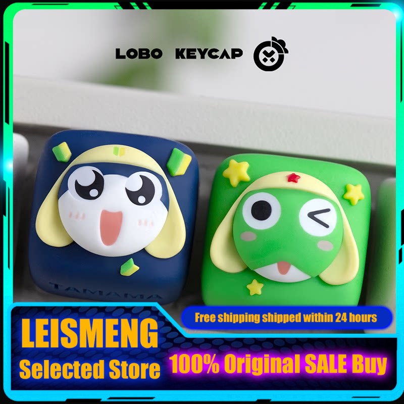 Gaming Accessories Aesthetic - Коллекция кастомных милых аниме-кейкапов Keroro из