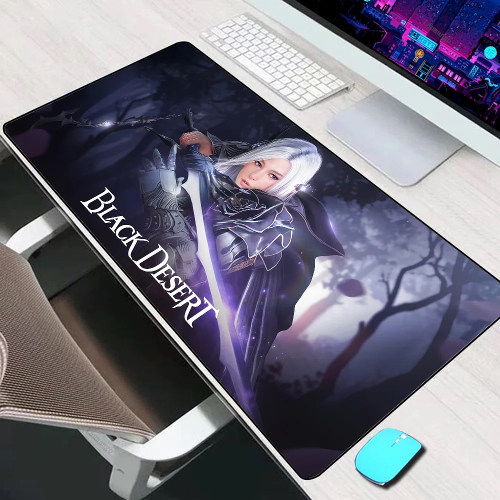 Gaming Accessories Online - Черный большой коврик для мыши Desert