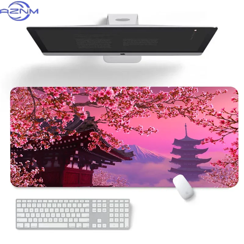 Gaming Accessories Pc Setup - Коврик для мыши XXL «Цветы сакуры»
