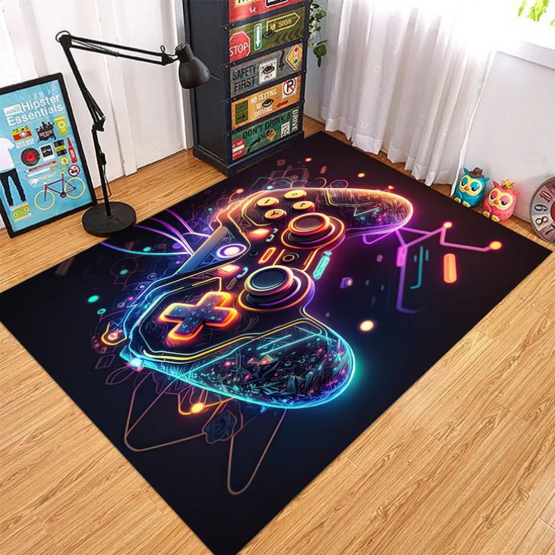 Gaming Hand Accessories - Коврик для игровой комнаты с неоновым