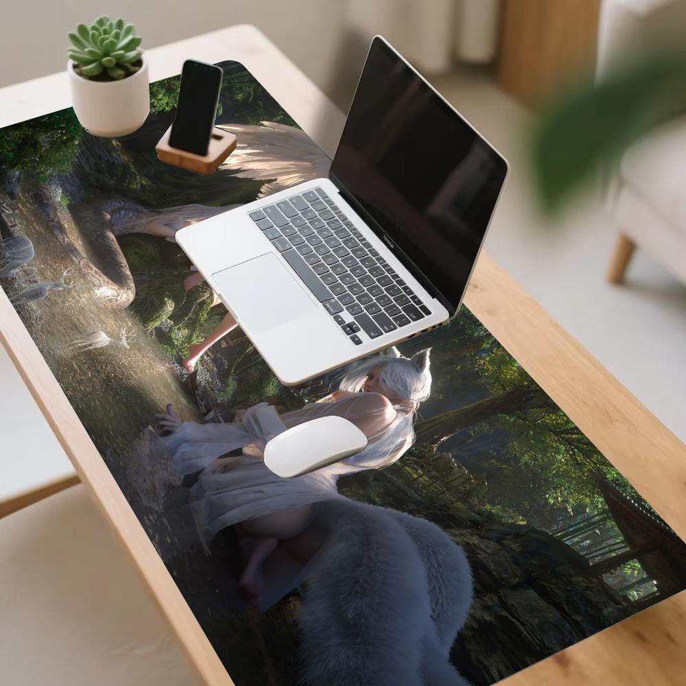 Игровой коврик Forest girl, уд – обзор и цена Gaming Accessories Pc Setup