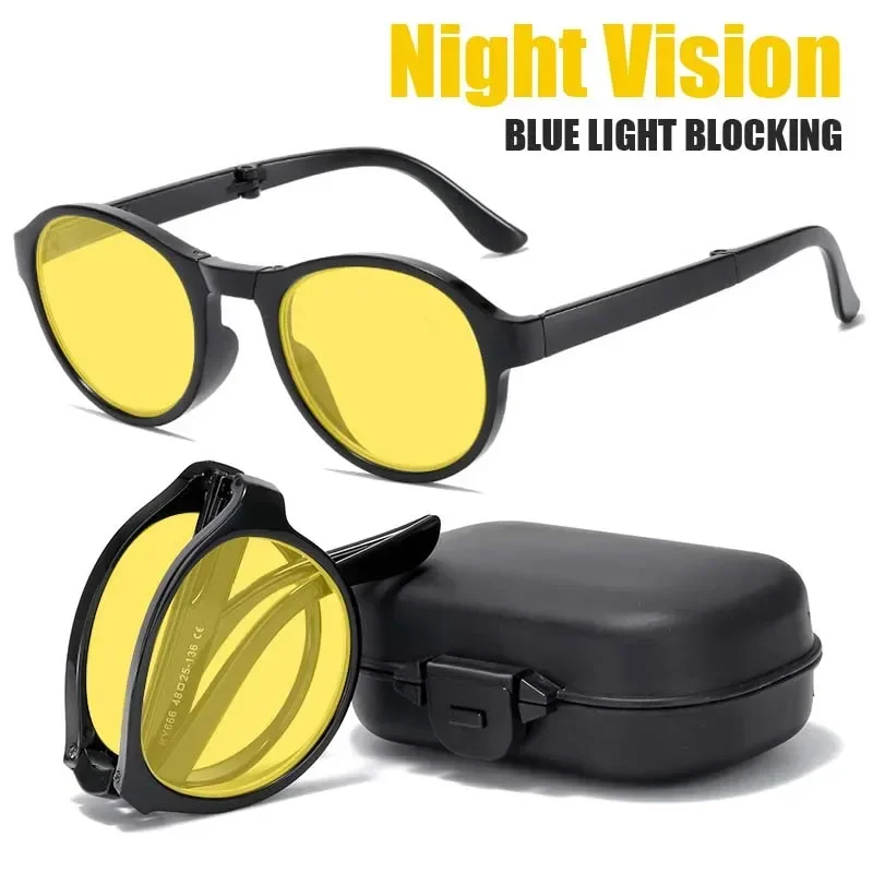 Складные очки ночного видения  – обзор и цена Gaming Glasses Tinted