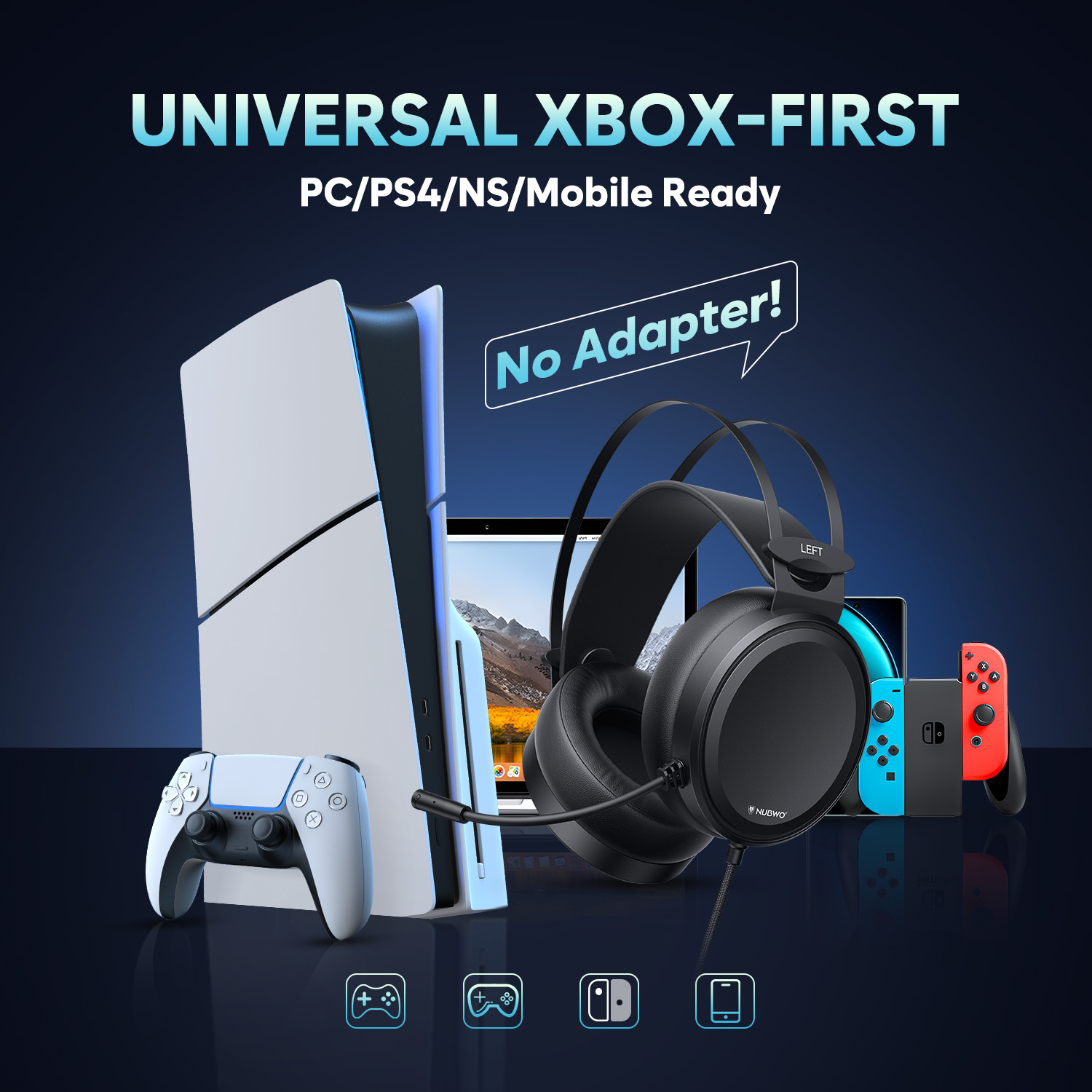 Проводные игровые наушники NUB – обзор и цена Venom Gaming Accessories