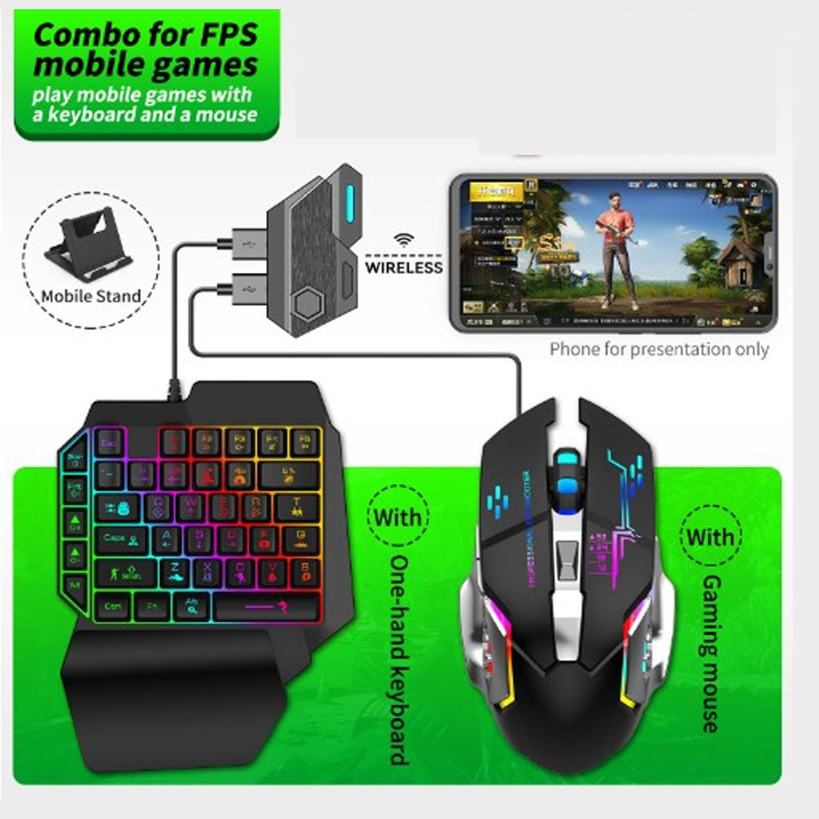 Комплект конвертера для клавиа – обзор и цена Gaming Hand Accessories