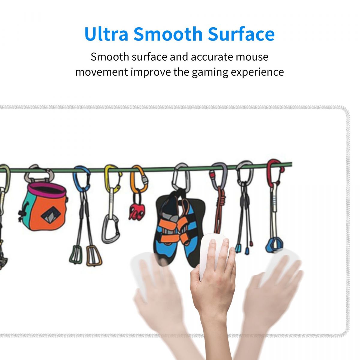 Большой коврик для мыши Climbi – обзор и цена Gaming Accessories Online