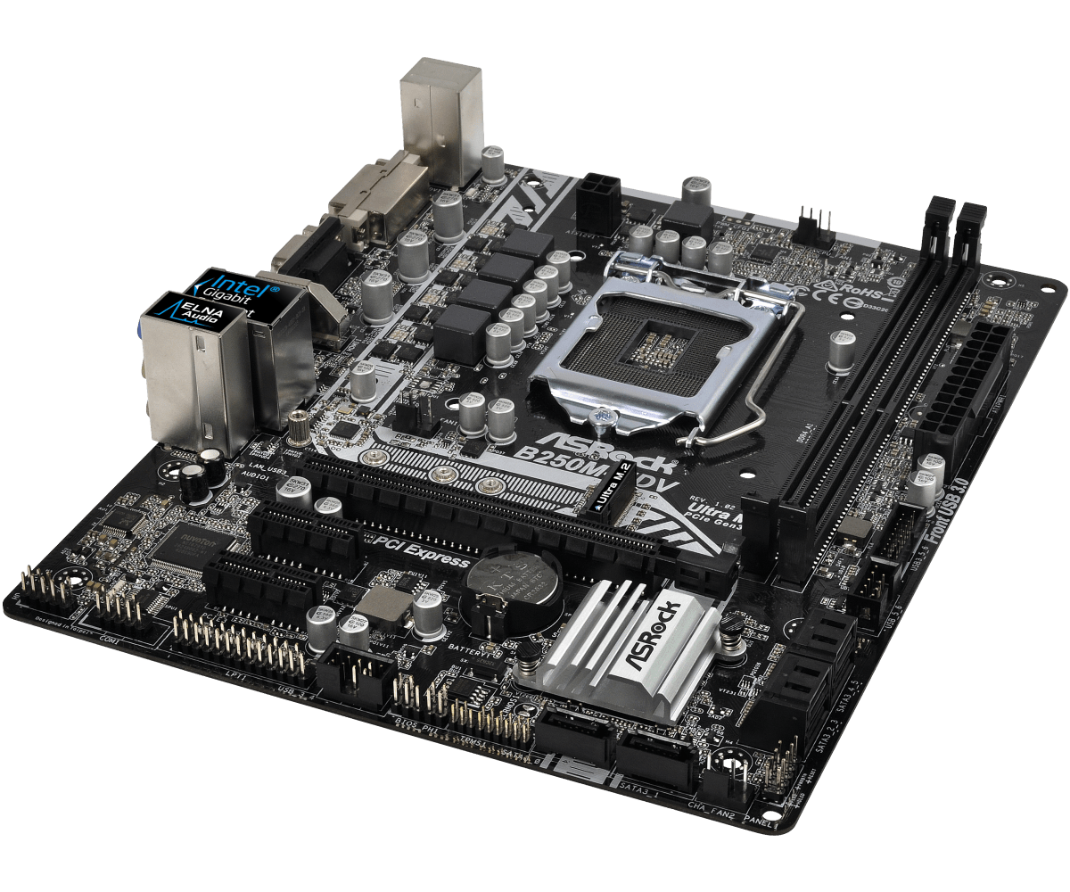 Материнская плата ASRock B250M – обзор и цена Intel Cpu Core I5